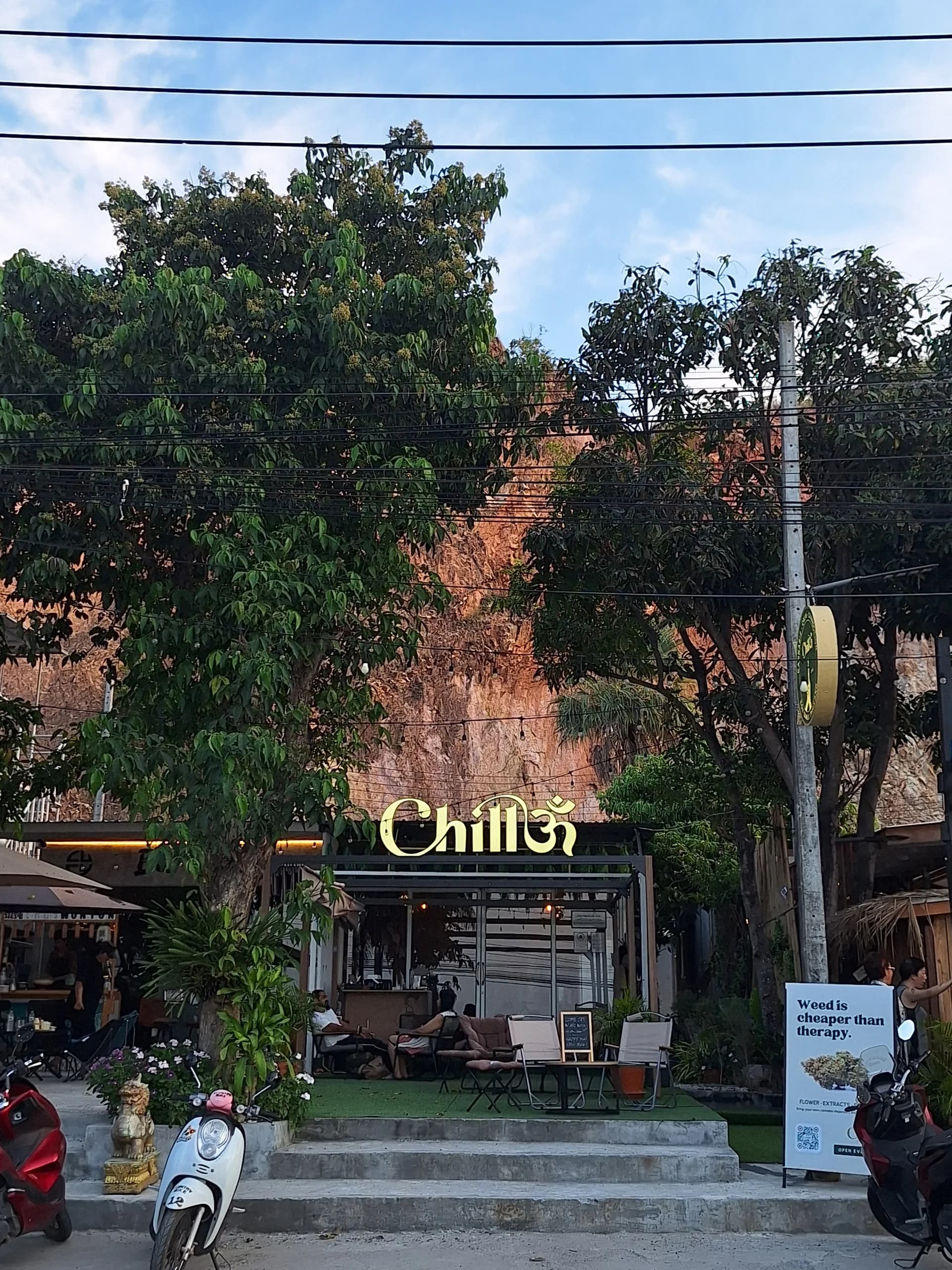 Scenic view from Chill Om